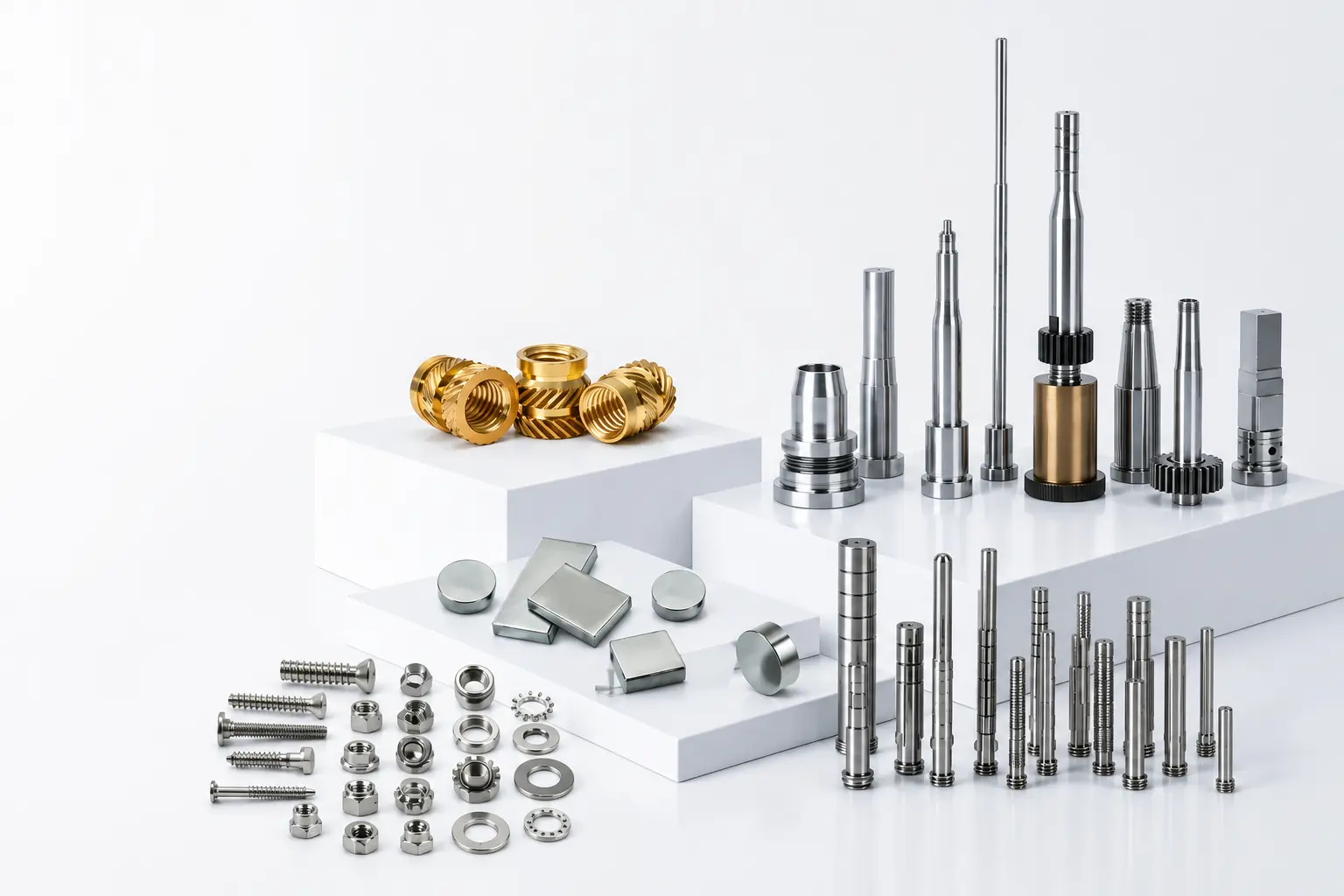 Spare parts and fixture support for plastic injection environments